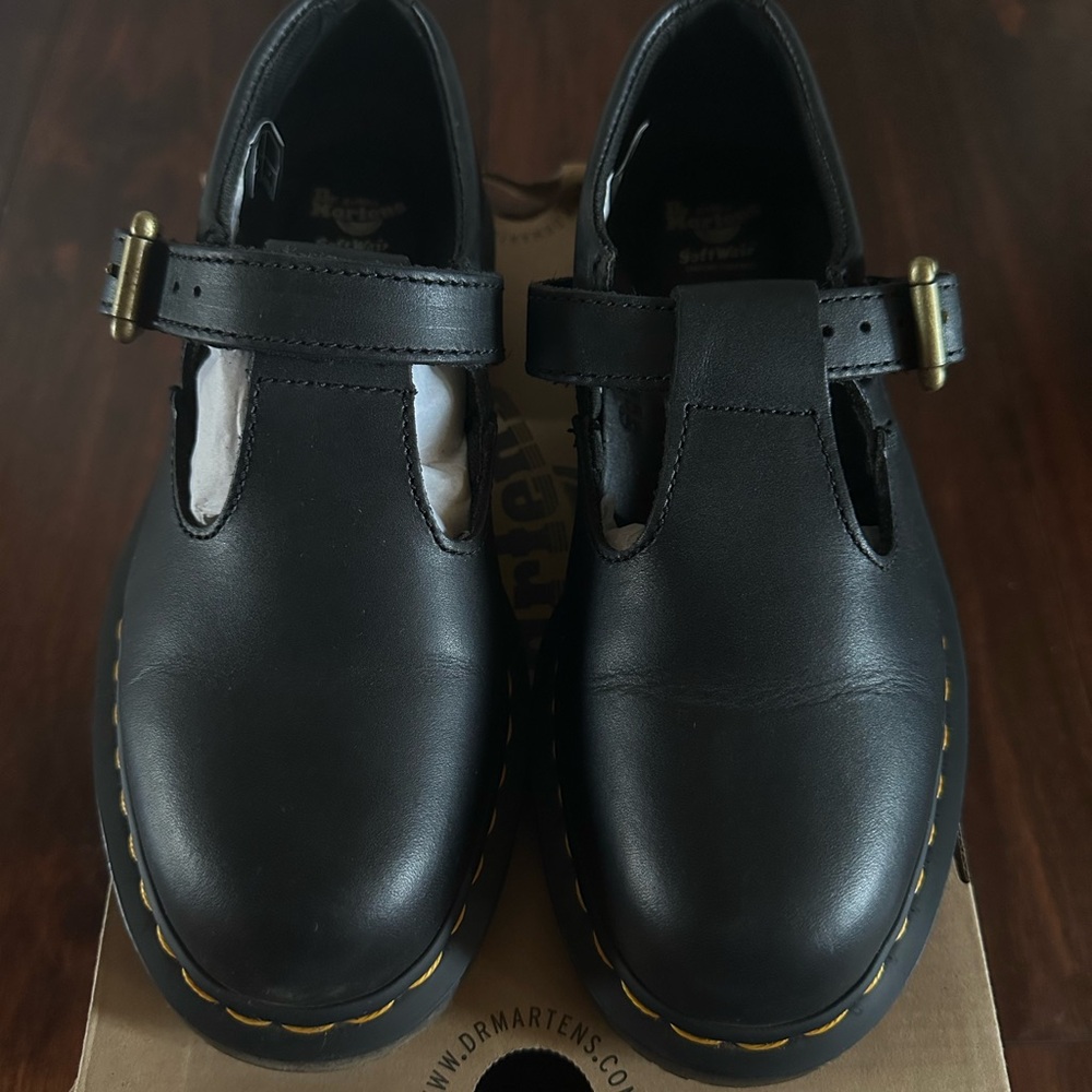 Dr. Martens Polly SR Mary Jane Shoes – Black – Women’s Size 7